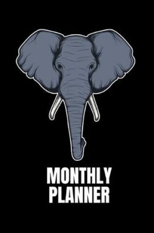 Cover of Monthly Planner Elephant