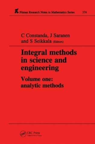 Cover of Integral methods in science and engineering