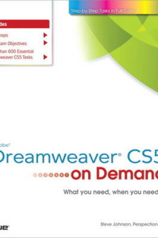Cover of Adobe Dreamweaver CS5 on Demand
