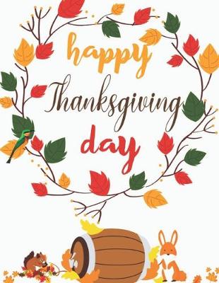 Book cover for happy thanksgiving day