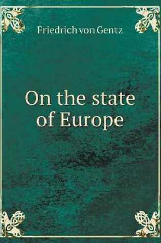 Cover of On the state of Europe