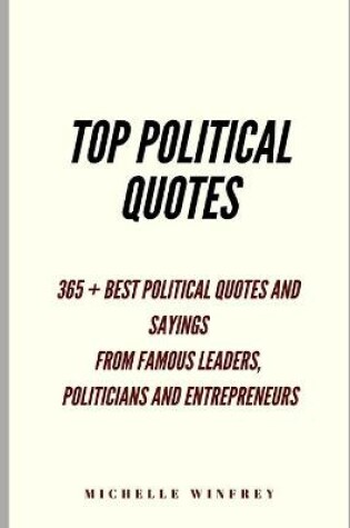Cover of Top Political Quotes