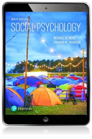 Cover of Hogg Social Psychology