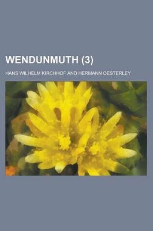 Cover of Wendunmuth (3 )