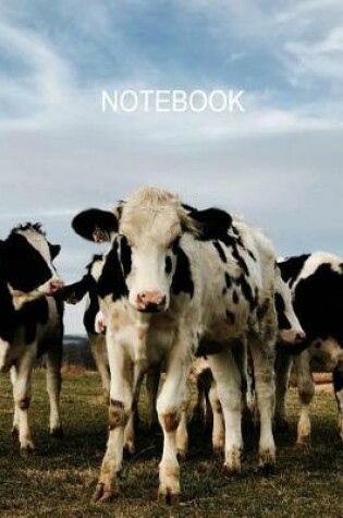 Cover of Notebook. For Cow Lover. Composition Notebook. College Ruled. 8.5 x 11. 120 Pages.