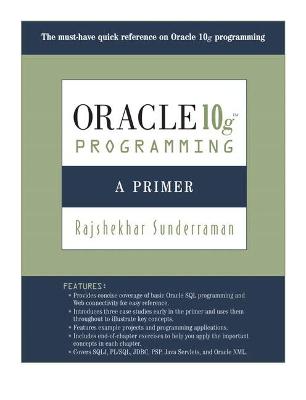 Book cover for Oracle 10g Programming