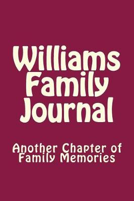 Book cover for Williams Family Journal