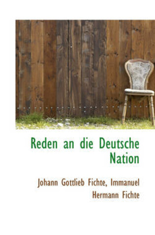 Cover of Reden an Die Deutsche Nation