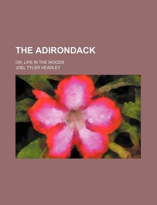 Book cover for The Adirondack; Or, Life in the Woods