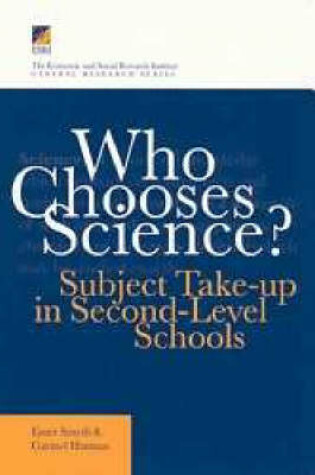 Cover of Who Chooses Science?