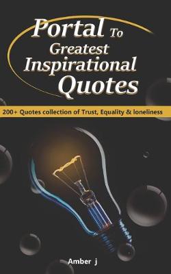 Book cover for Portal to Greatest Inspirational Quotes