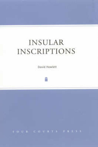Cover of Insular Inscriptions
