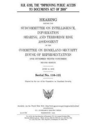 Cover of H.R. 6193