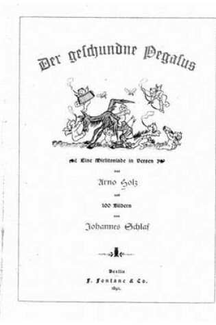 Cover of Der geschundne Pegasus. Eine Mirlitoniade in Versen