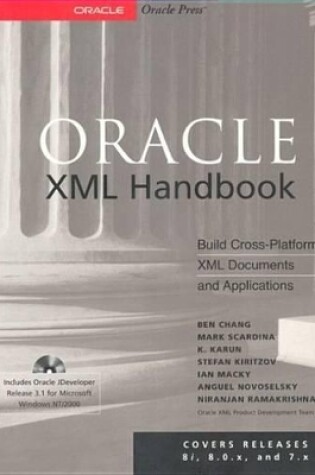 Cover of Oracle XML Handbook