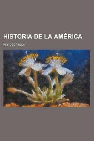 Cover of Historia de La America