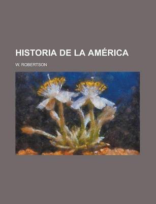 Book cover for Historia de La America