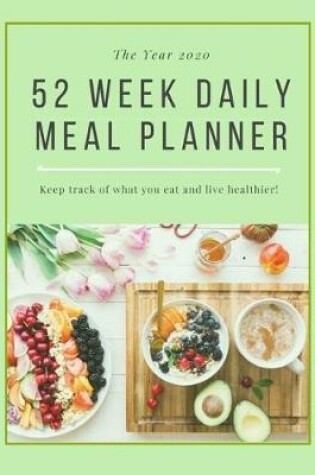 Cover of 52 Week Daily Meal Planner