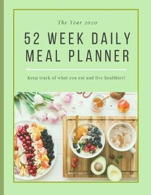 Book cover for 52 Week Daily Meal Planner