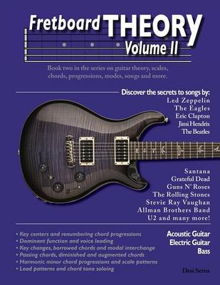 Book cover for Fretboard Theory Volume II