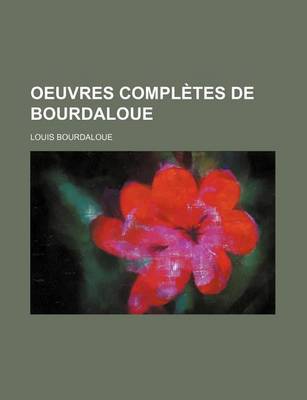 Book cover for Oeuvres Completes de Bourdaloue (14)