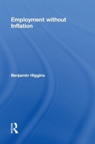 Cover of Employment without Inflation