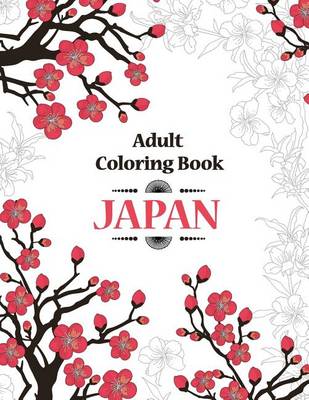 Book cover for Adult Coloring Book: Japan