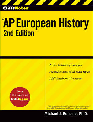 Book cover for CliffsNotes AP European History: 2nd Edition