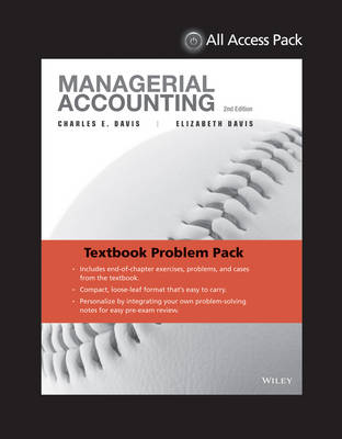 Book cover for Eoc-only Davis Managerial Accounting, 2nd Edition