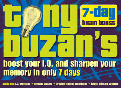 Book cover for Tony Buzan's 7-day Brain Boost Pack