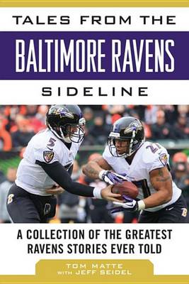 Book cover for Tales from the Baltimore Ravens Sideline