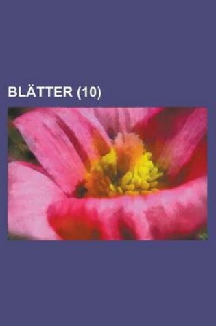 Cover of Blatter (10)