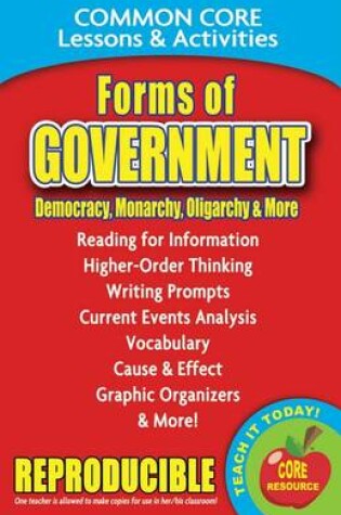 Cover of Forms of Government