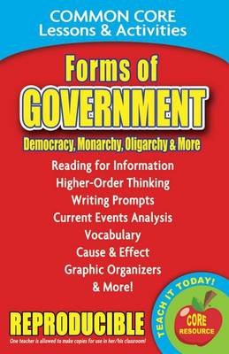 Book cover for Forms of Government