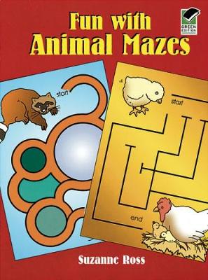 Book cover for Fun with Animal Mazes