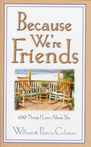 Book cover for Because We'RE Friends