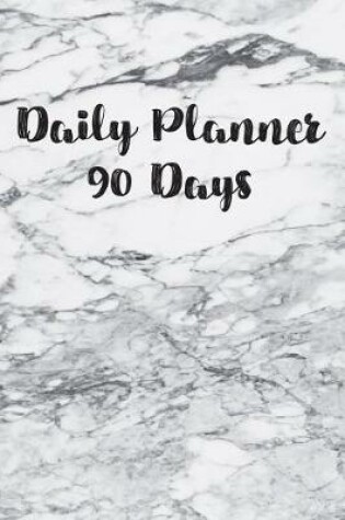 Cover of Daily Planner 90 Days