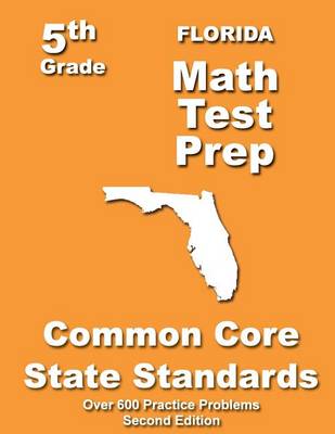 Book cover for Florida 5th Grade Math Test Prep