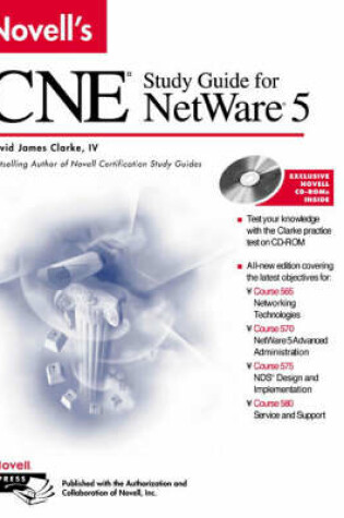 Cover of Novell's CNE Study Guide for NetWare 5