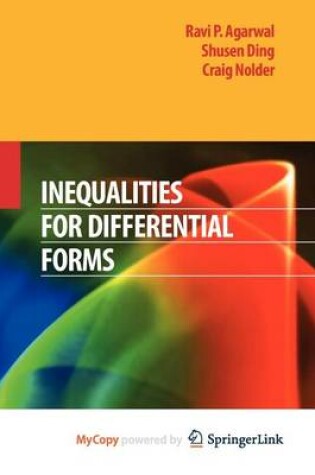 Cover of Inequalities for Differential Forms