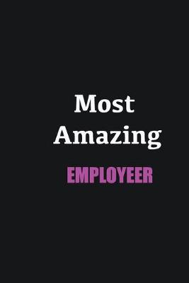 Book cover for Most Amazing Employeer