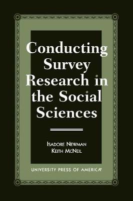 Book cover for Conducting Survey Research in the Social Sciences