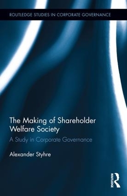 Book cover for The Making of Shareholder Welfare Society