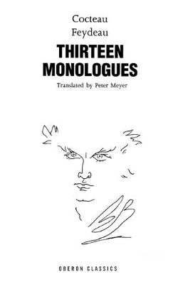 Book cover for Cocteau, Feydeau, Thirteen Monologues