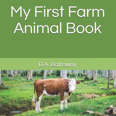 Book cover for My First Farm Animal Book