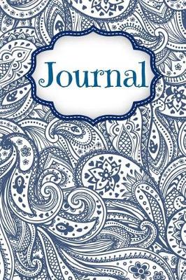 Book cover for Paisley Blue Journal