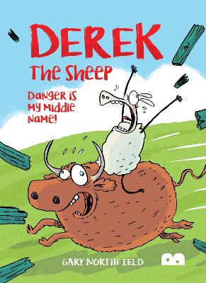 Book cover for Derek The Sheep: Danger Is My Middle Name