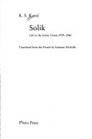 Cover of Solik