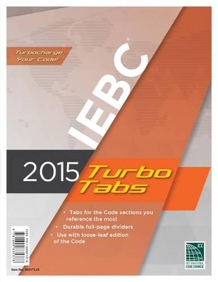 Book cover for 2015 International Existing Building Code Turbo Tabs for Loose Leaf Edition