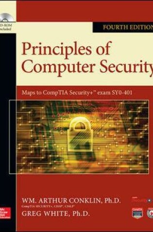 Cover of Principles of Computer Security, Fourth Edition